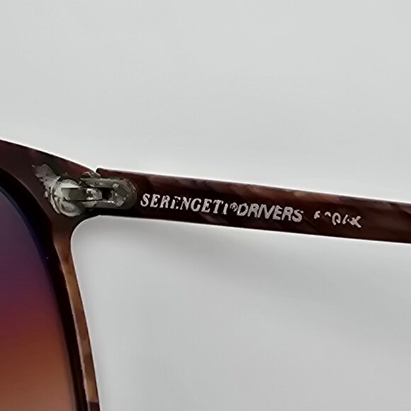 Serengeti 6204K Brown Marble Frame Rose Gradient Driver Len Butterfly Sunglasses - Picture 9 of 16